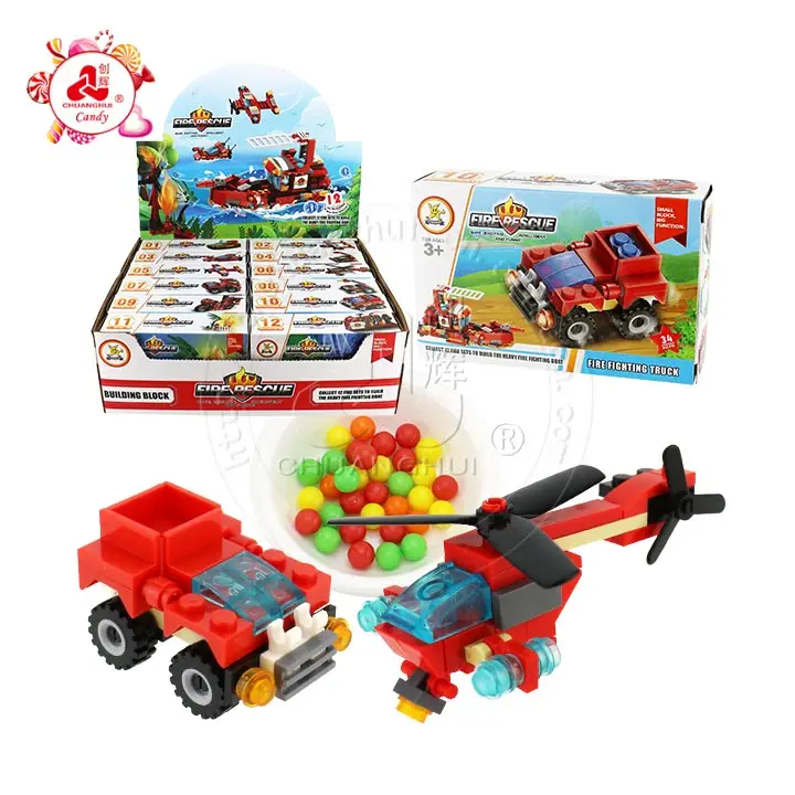 building block toy candy