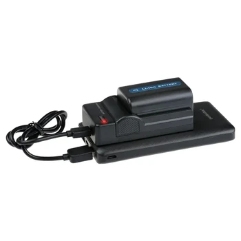 FB NP-FM50 Battery USB Charger for SONY F970 F750 F550 F960 FM500H FM55H F770 F570 FM50 F330 F930 Camera detail image