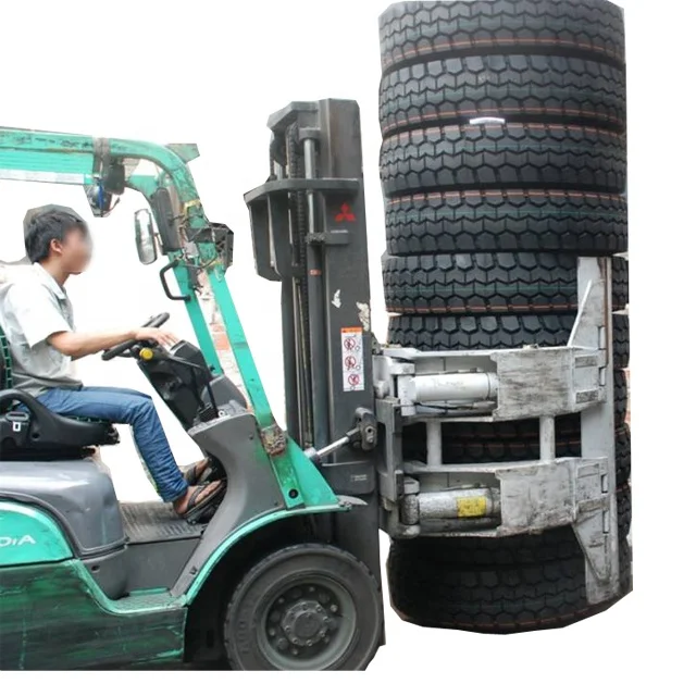 All Capacity Diesel/electric/lpg Forklift With Tyre Clamp Attachment