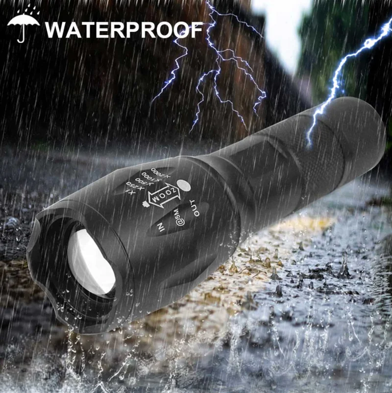 IP68 Water Resistant LED Flashlight – Technopack Corporation