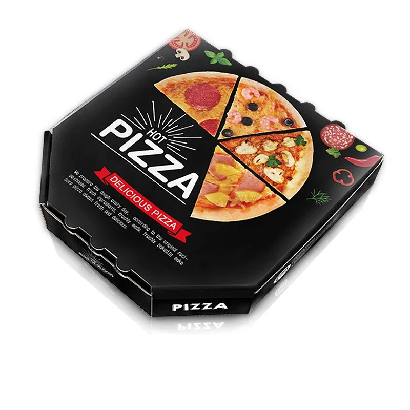 Boite Plaque Pizza - Black Box - colis x50 - CashShopping