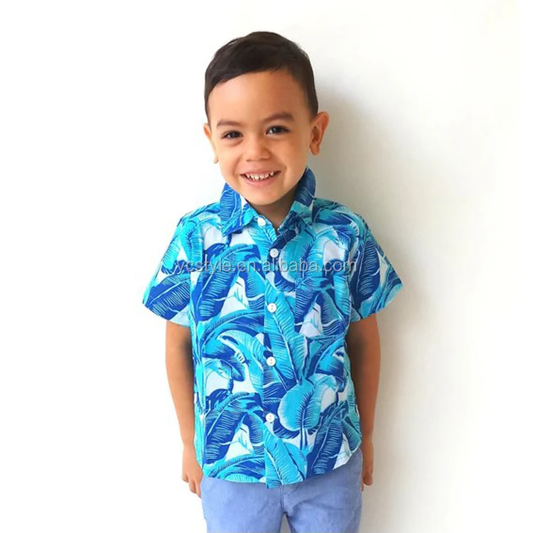 Camisas 2019 Algodón Con Hojas De Plátano Para Niños,Camisas De Viaje De Estilo Hawaiano Bebés,100% - Buy Camisas De Viaje Verano Para Bebés Y Niños,Camisas De Algodón De Hoja De