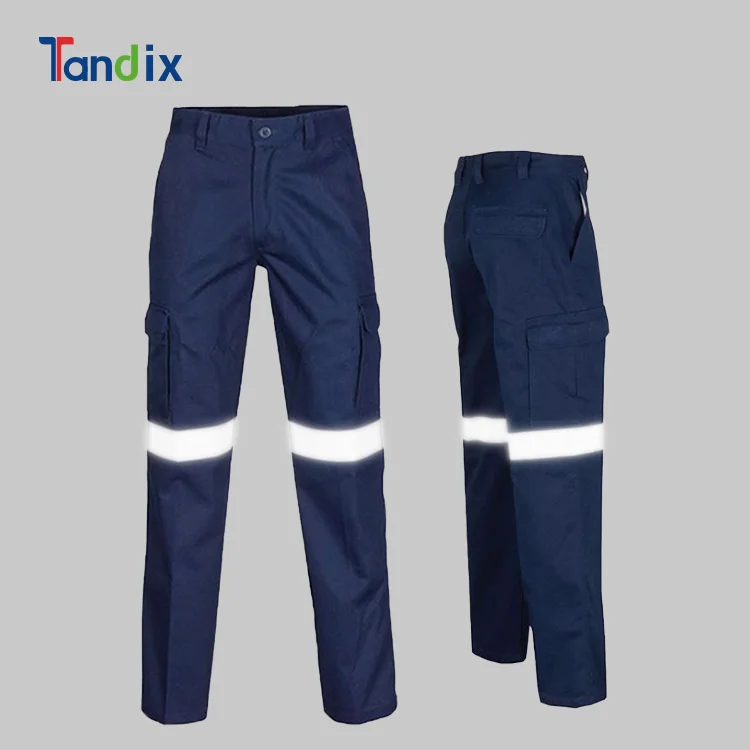 OEM Worker Uniform Overall Traffic Construction Reflective Safety Coverall High Visibility Shirt Pant Suit Hi Vis Work Workwear