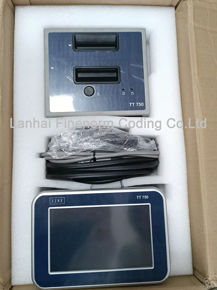 LINX TT 750 32mm  Qr Code Coding Machine TTO Printer Thermal Transfer  Overprinter for Packaging Machine