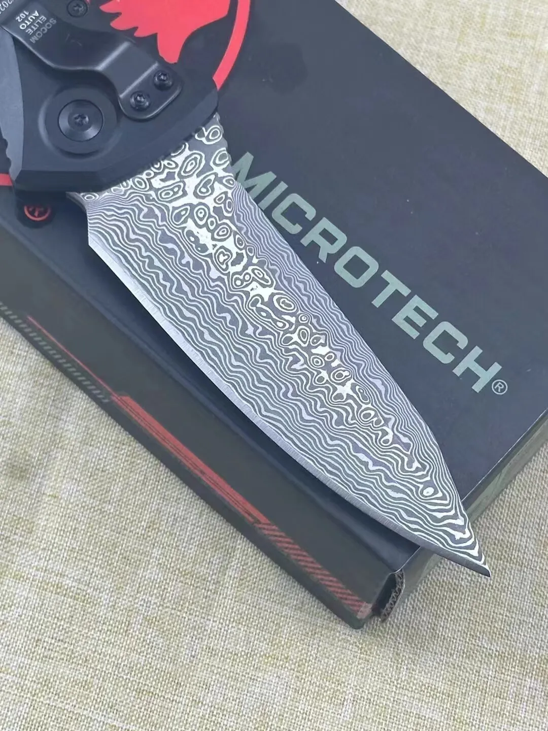 High Quality Customizable Tactical Knife with Scabbard Micro Technology for Outdoor Use OEM Limited DIY