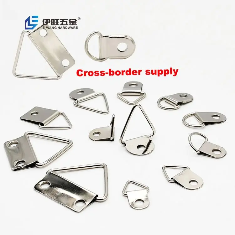 YIWANG Triangle and D Shape Hooks Accessories Photo Frame Wall Concealed Hooks