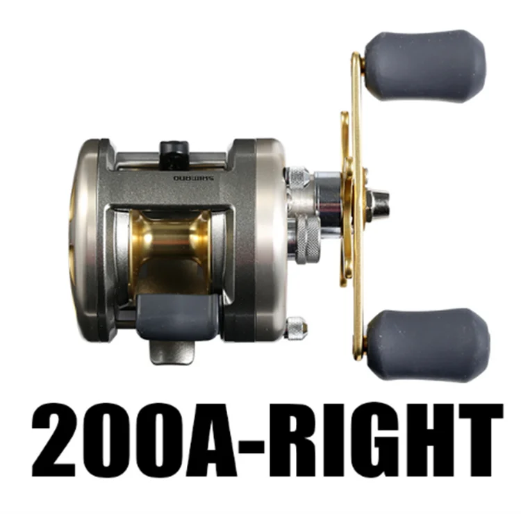 Factory Price Mesh Cover Trolling Cable Fishing Round Reel for Sale