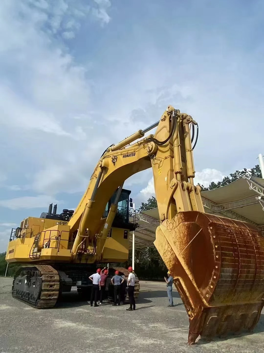 Hydraulic Mining Excavator Shovel Komatsu PC2000-8 60-150 TON