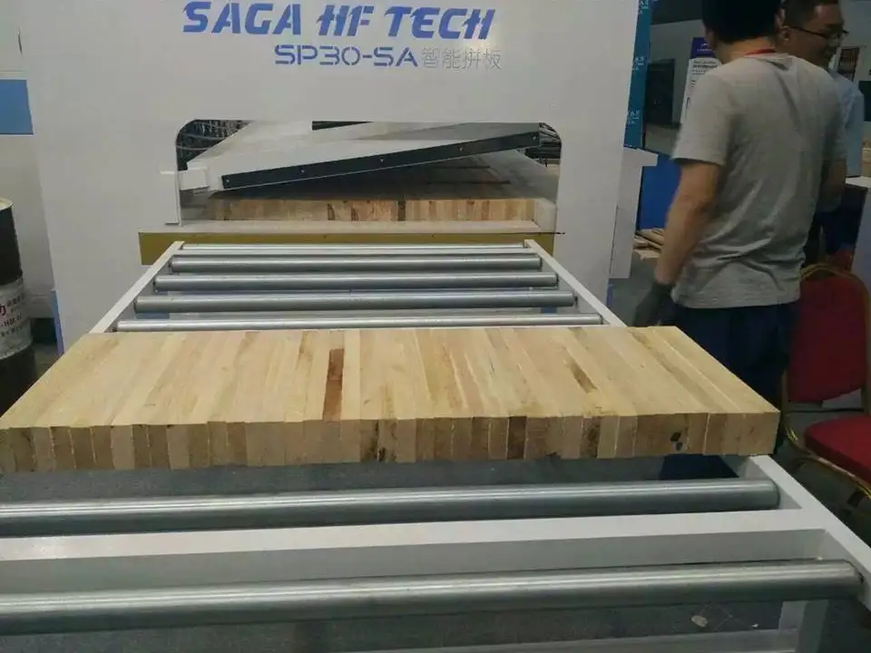 HF High Frequency Press Machine for Wood Panels Edge Gluing 20kw