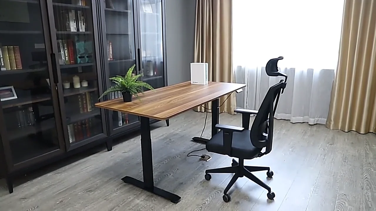 Factory Directly Sale Oem Dual Motor Three Stage Office Standing Desk