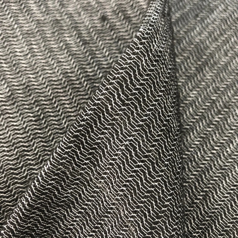 Polyester Viscose Adhesive Warp Knitted Weft Inserted Fabric Fusible Napping Woven Interlining for Garment