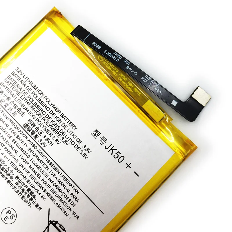 Перезаряжаемые батареи 3,8 в JK50 для Motorola Moto G7 POWER 5000 мАч замена батареи