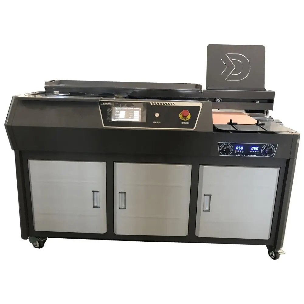 C70 A3 Intelligent System Book Glue Binding Machine Electric Power Source