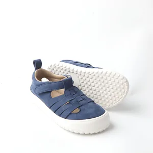 Babyhappy Soft Paddings Shoes Wholesale Non-slip Fashion Ergonomic Leather Kids Sandals