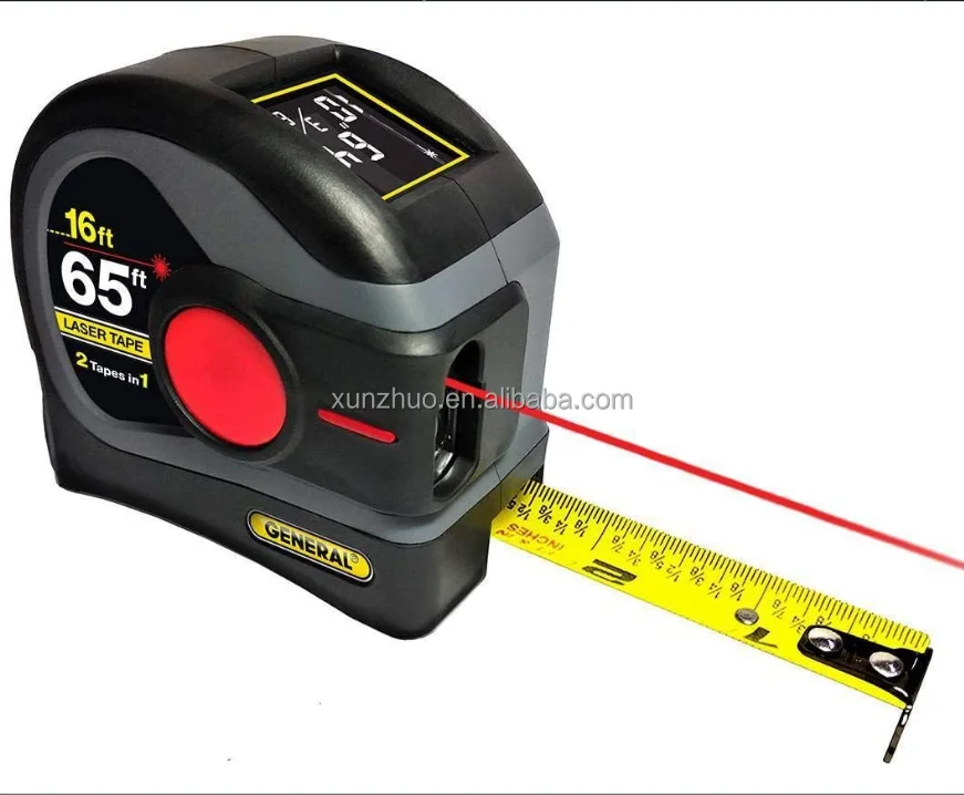 Mètre à ruban laser numérique 2 en 1 - Chine Mètre à ruban laser, mètre à  ruban