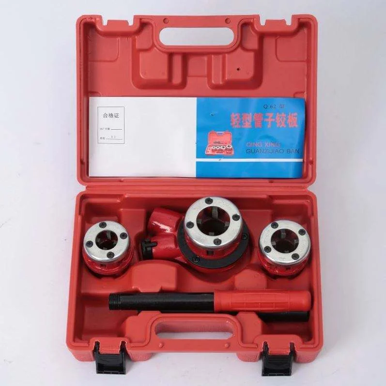 TEBAK Portable Handheld Electric Threading Machine Small High Efficiency Construction Threading Equipment