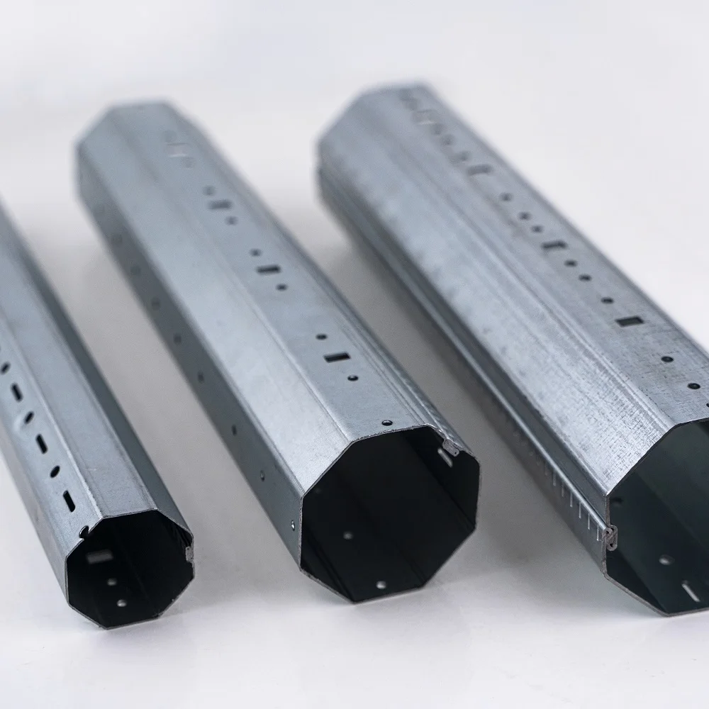 Aluminum Roller Shutter Components Octagonal Tube Galvanized Steel Pipe