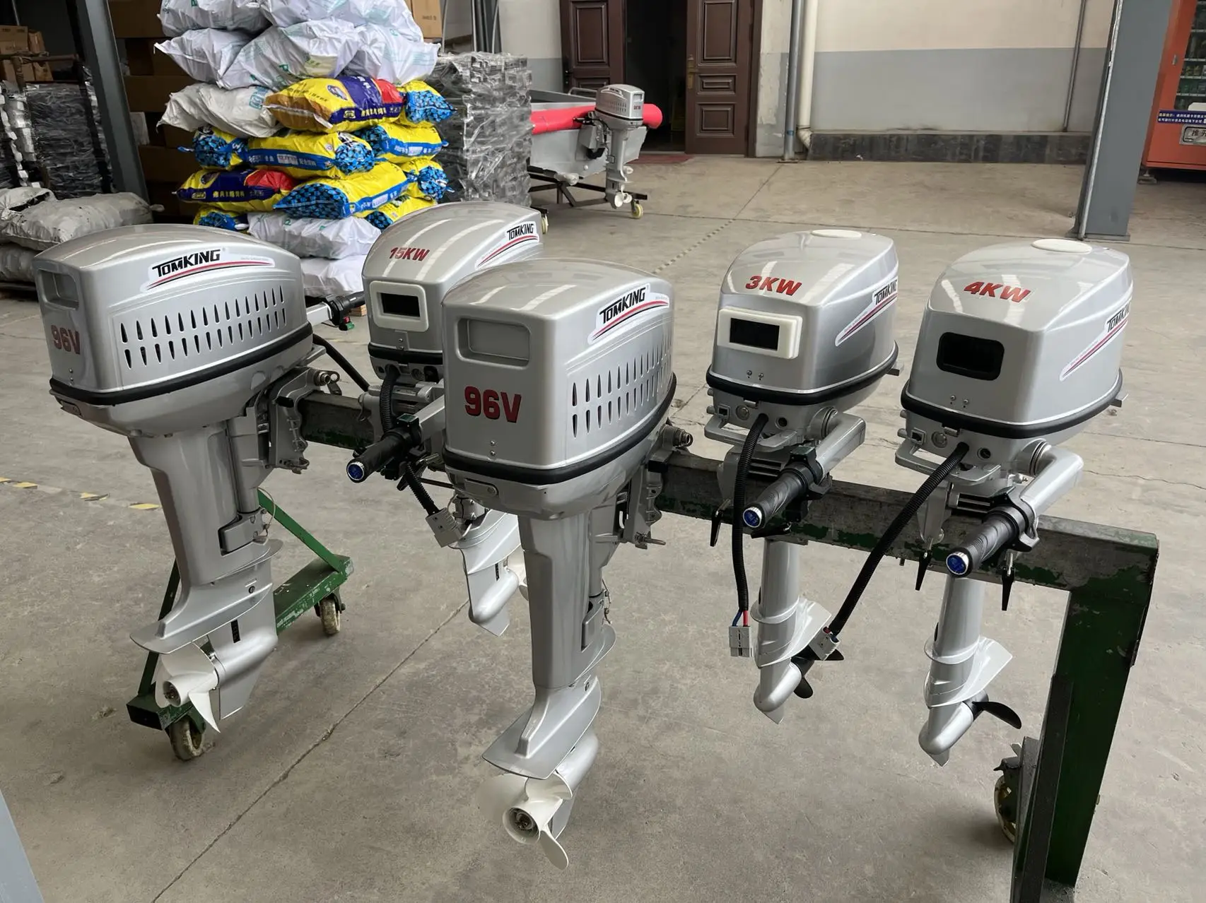 Economical Environmentally Friendly and Pollution-free Electric Outboard Motor 9KW/12HP