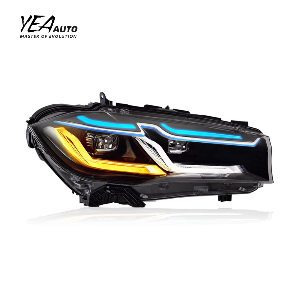 product upgade to g30 lci style laser head light led for bmw x5 f15 headlights 2014 2015 2017 x6 f16 led headlight plug and play-17