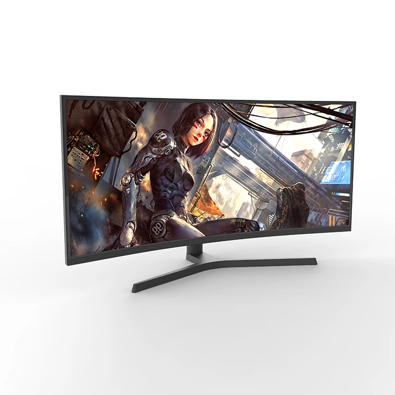 Ultrawide 34 inch curved monitor 4K 165Hz gaming panel high refresh ...
