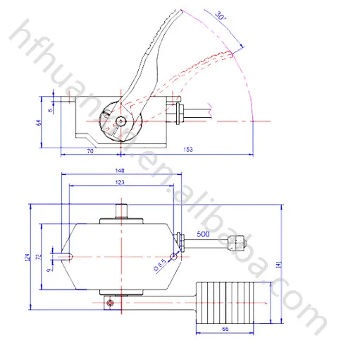 12-96v EFP-001 Electric Accelerator Foot Pedal - High Quality