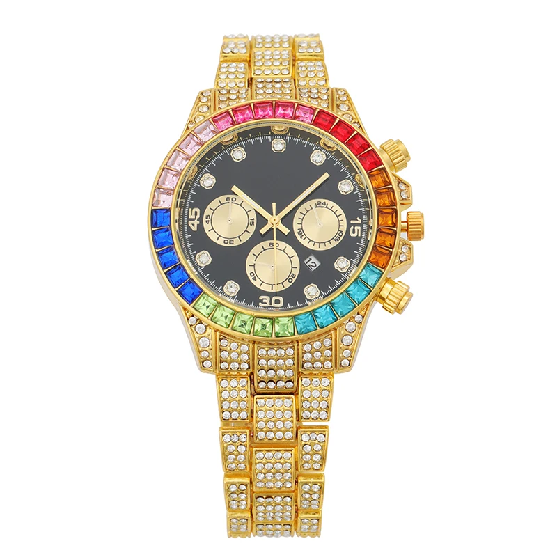 2 Colorful Watches with Faux Diamonds Bling 81bl-K76yYL._AC_SY300_QL30_.jpg main image 4