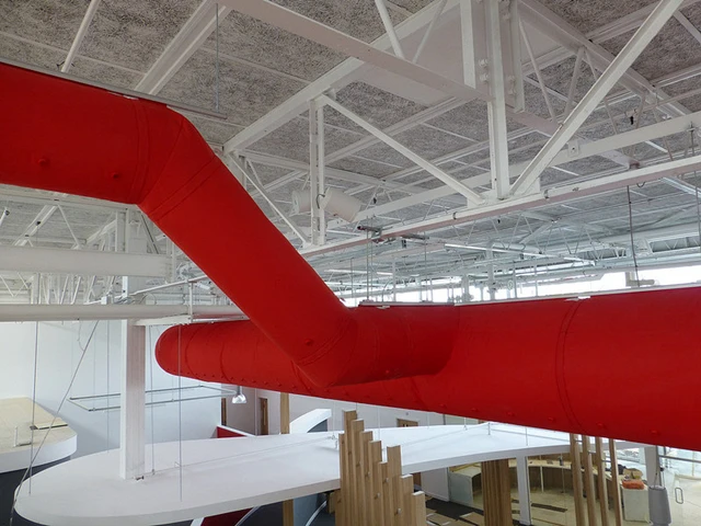 Jiangsu Manufacturers Supplier Fireproof Polyetster Fabric air Duct ...