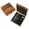 8oz Black SS Hip Flask