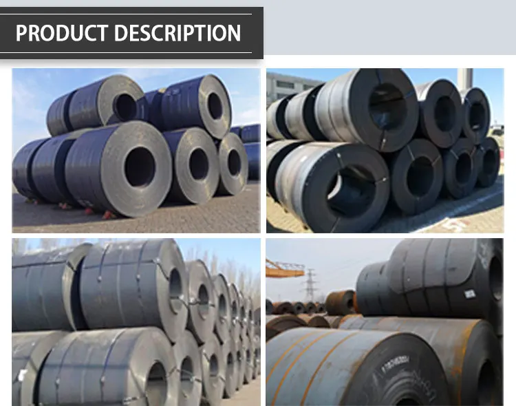 Carbon Steel Coil Black Non Alloy Roll Carbon S235jr Coil Prime Hot ...