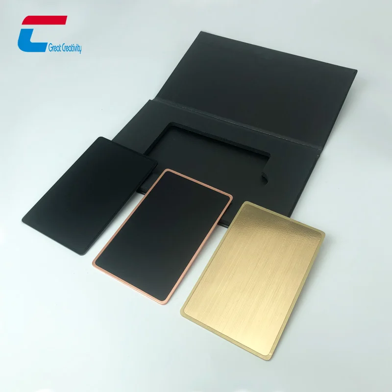 Customized Access Control Blank RFID NFC Metal Business Card MIFARE Classic 1K Rfid Metal Cards