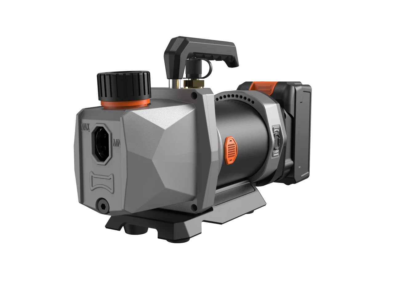 China Factory Wholesale HVAC 18V 2.5CFM Refrigeration DC Brush Motor Lithium Battery High Pressure Electric Vacuum Pump