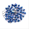 Porte-fleurs en cristal bleu saphir 6*8mm RN-359