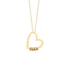 33*33mm heart Gold