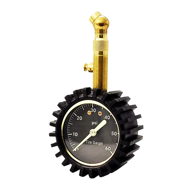 Night Vision Tire Pressure Gauge 60psi Small Portable Tire Gauge