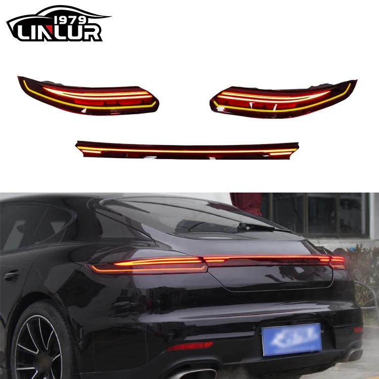 Porsche Panamera 970 Taillights Upgrade To 2023 LED Tail Lights 2009-2016