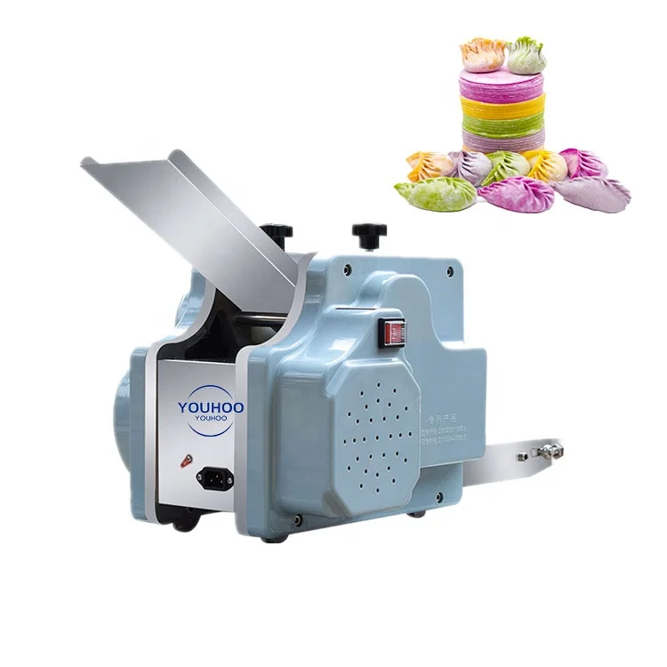 Small Business Table Top Spring Roll Wrapper Machine Momo Wrapper Machine Making Dough Pastry Dumpling Skin Wrapper Maker