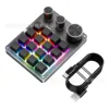 สีดำ 16 คีย์พร้อม USB