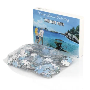 Custom 500pcs Cartoon Paper Jigsaw Puzzle Collection Educational Toy for Adults and Children for Enthusiasts