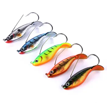 Haike XY-16 Cross-Border 8.5cm/21.2G Iron Plate Lure Single Hook Fish Scale Hard Bait Artificial Bass Fishing Gear Ocean Fishing – Hard Lure – view 3
