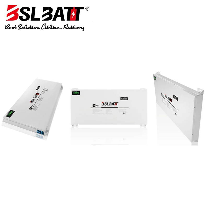 BSLBATT Lifepo4 12 Volt 100ah Lithium Iron Lipo4 Battery 12v 100ah 400ah Lithium Slim Solar Energy Battery