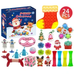 Calendario Dell'Avvento 2025 Con 24 Puzzle Fidget – Rompicapo In Legno E Metallo – Per Adulti E Bambini