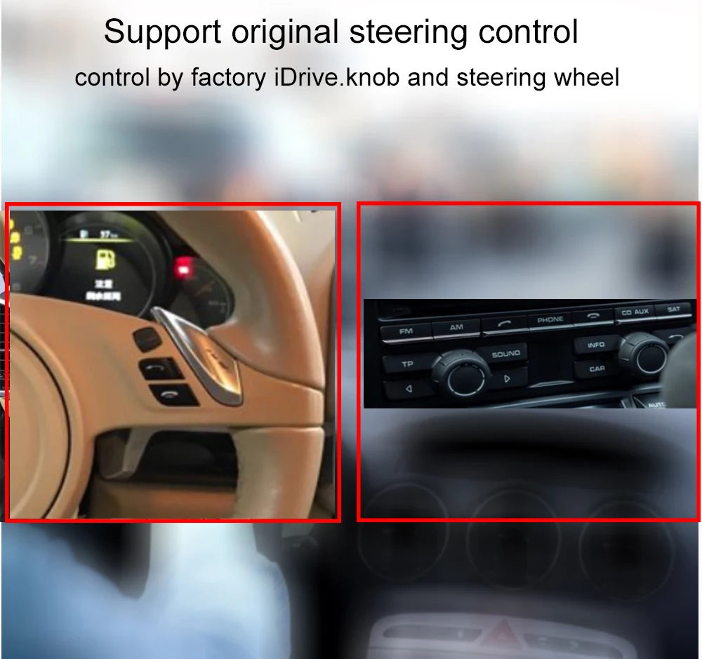 Carplay Module  for Porsche Cayenne 2011 CDR 31 for Apple Carplay Android Auto Car Play Interface Plug and Play