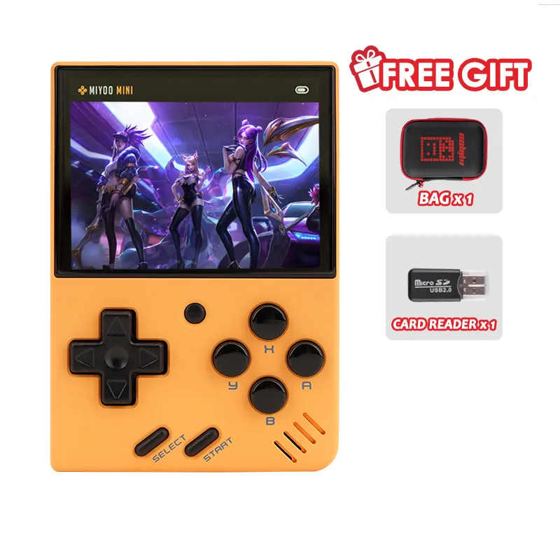 MIYOO MINI V4 Retro Handheld Game Console - 2.8 Inch HD Screen
