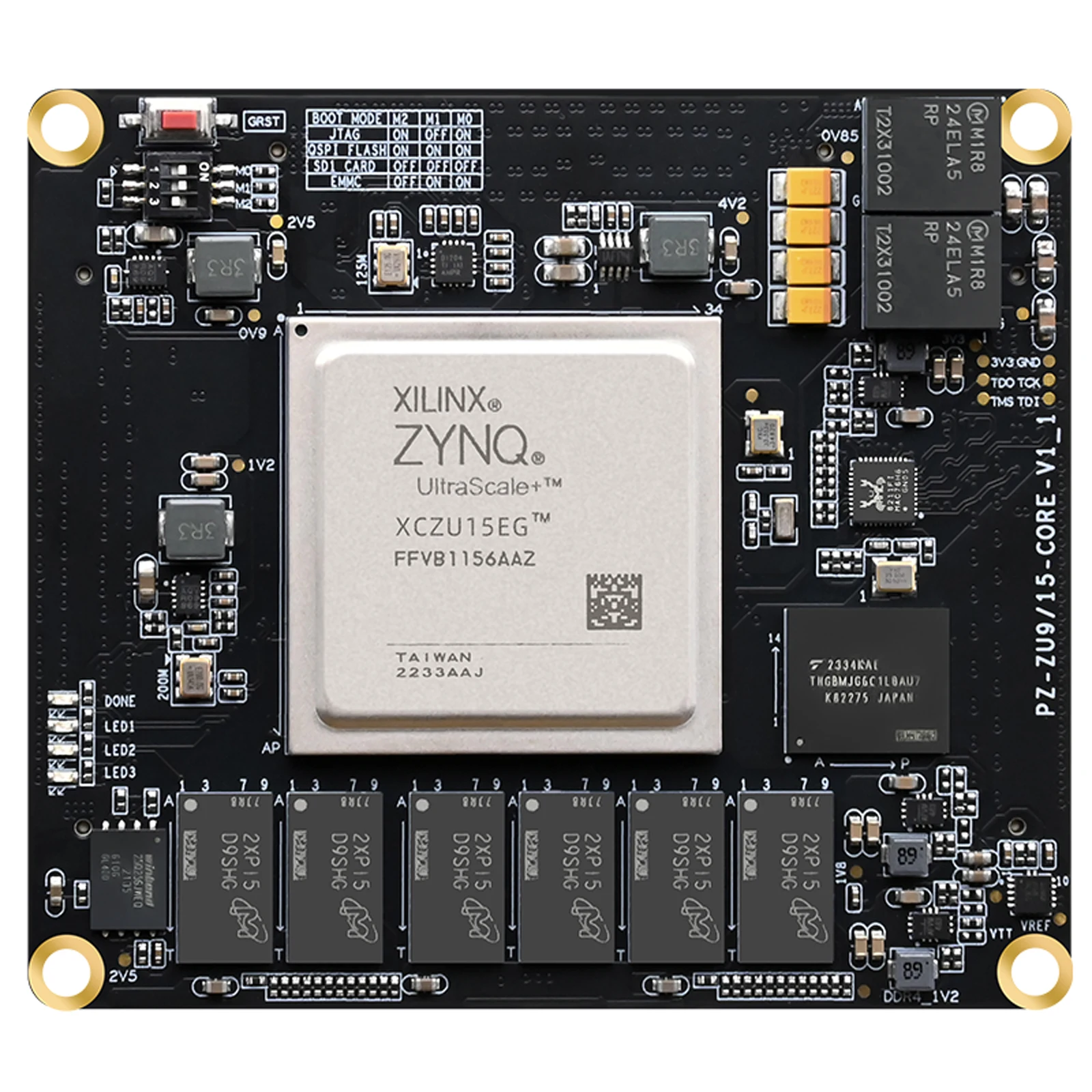 Puzhi PZ-ZU15EG-SOM Xilinx ZYNQ Ultrascale+ XCZU15EG FPGA Core Board