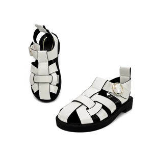 Luxury Customized Simple Designer Sandals Women's and Women's Fashion Flat Sandals Women's Comfort