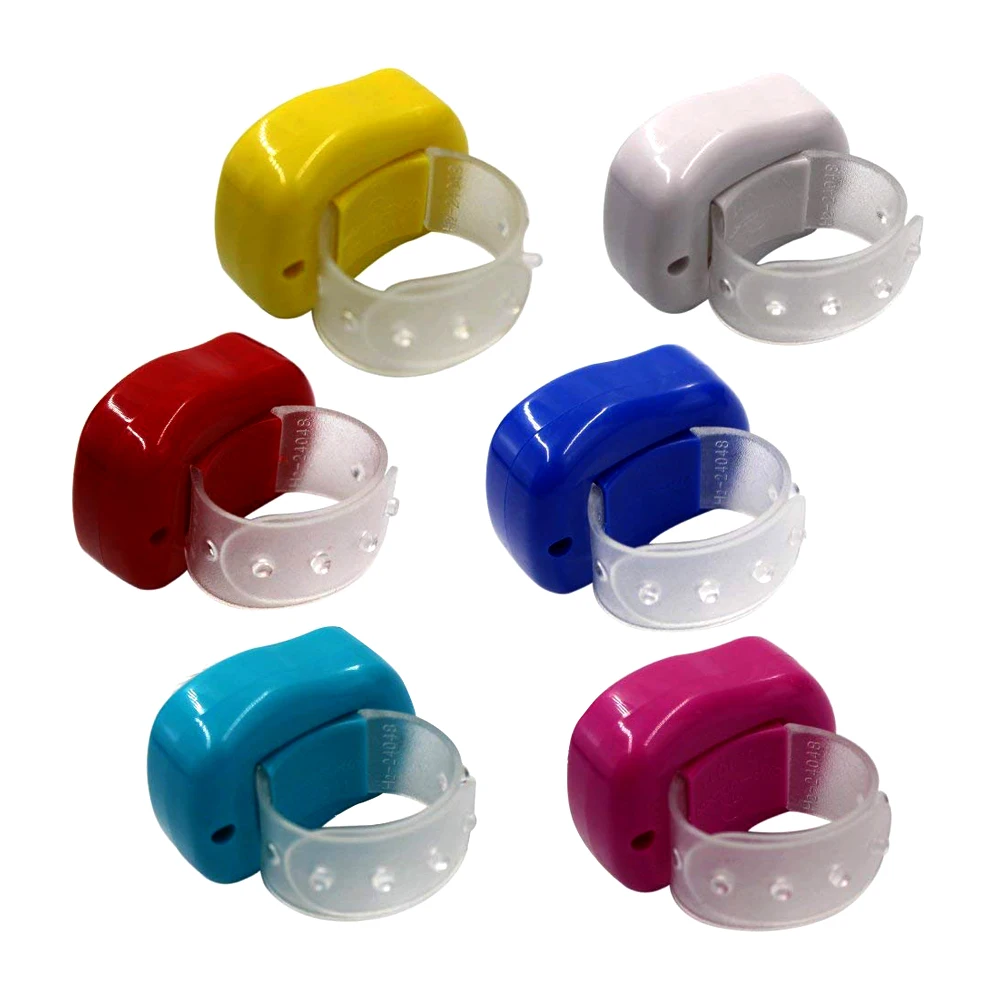 Мульти-Цвет Четки цифровой кольцо на руку Талли палец счетчики для мусульманской