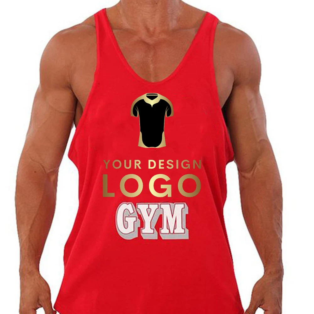 Canotta Uomo Bodybuilding – Gilet Muscolare Con Stampa Lettera – Palestra E Casual