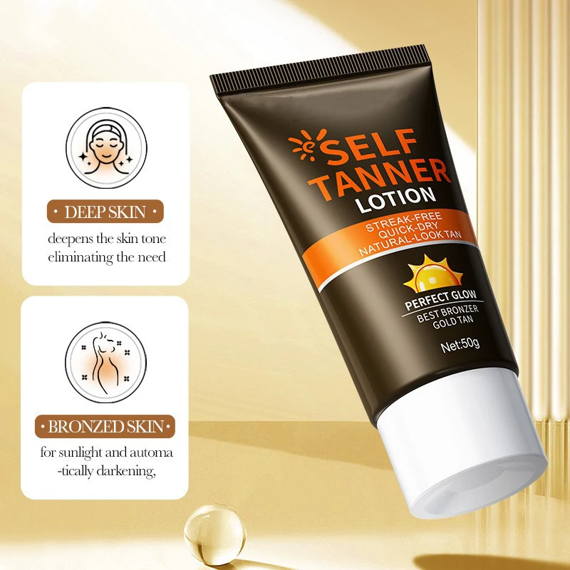 Wholesale Solarium Creme Bronzeador Tanning Cream Organic Dark Intensive Sun Self Tan Cream