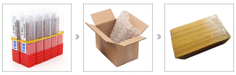 
Брелок, вольфрамная сталь покрытие конец фрезы от производителя 2 флейты карбида Концевая фреза HRC55 