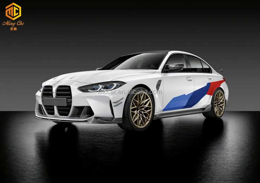 High Quality Car Front Bumper Front Lip  for BMW M3 M4 G80 G82  MP Style Bumper Front Lip